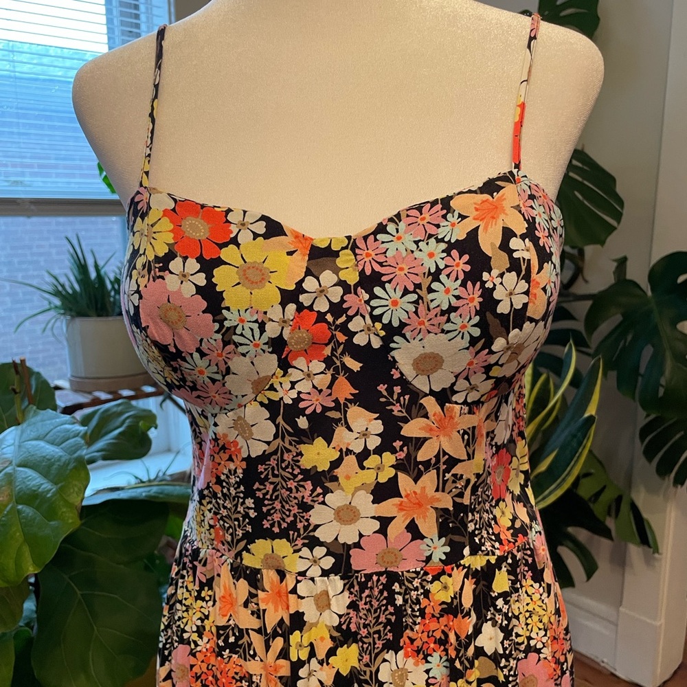 NWOT Lily Rose Floral Maxi Dress 🪩